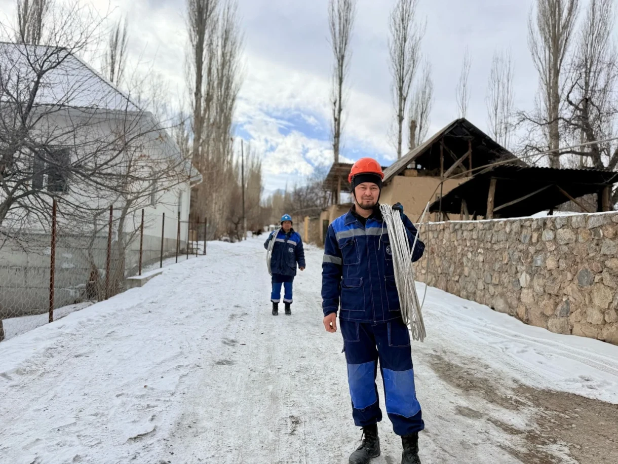 Energy workers in the Batken region have switched to an intensified work mode due to the drop in temperature.