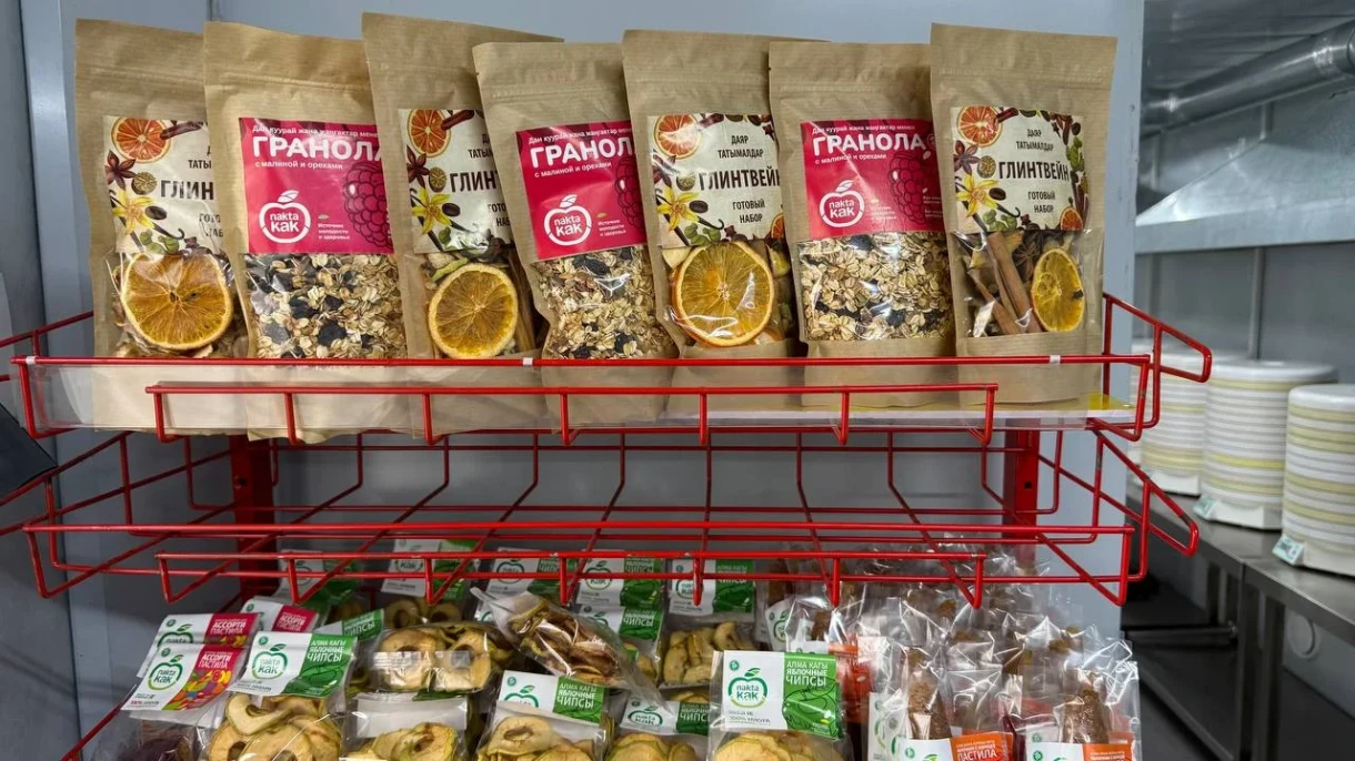 In the Sokuluk District, plans are underway to expand the production of fruit pastille.