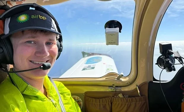 The story of the youngest pilot who conquered the world in a light aircraft