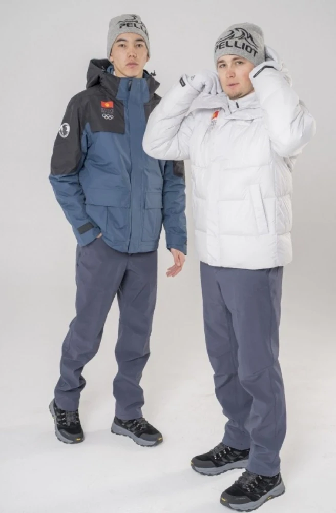 The Kyrgyzstan national team showcased their uniform for the 2026 Winter Olympics.