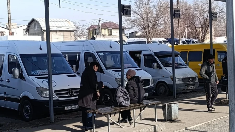 The number of minibuses on the Bishkek–Tokmok route has been increased