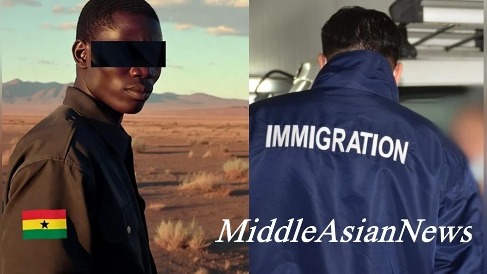 Монголия Гананын жаранын, визасы мөөнөтүнөн ашып кеткендиги үчүн депортациялады