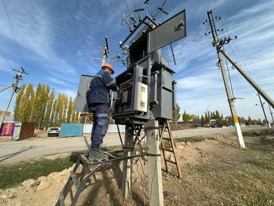 In Talas, the capacity of 32 transformers will be increased, and 10 additional transformers will be installed.