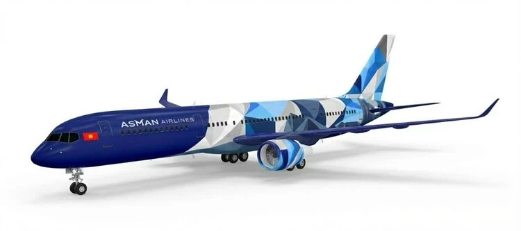 The Face of Kyrgyzstan in the Sky. Asman Airlines Unveils Airbus A321 Aircraft Design