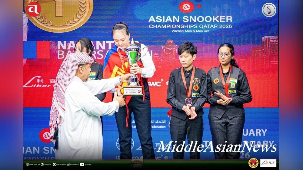 The Mongolian woman retained the title of Asian champion