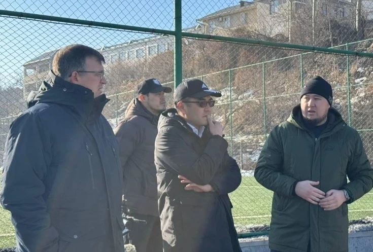 The Kyrgyz Football Union's management inspected the academy in Osh