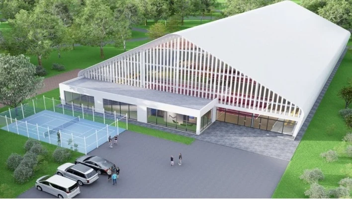 The City Hall has found a contractor for the construction of a year-round tennis complex in Bishkek.