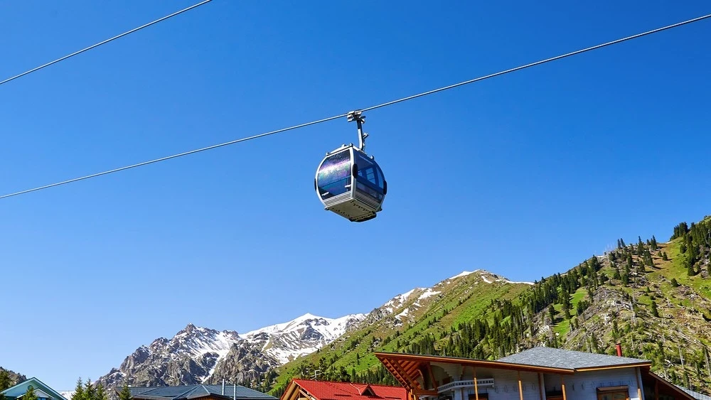 46 new cable cars will appear in the mountains of Almaty