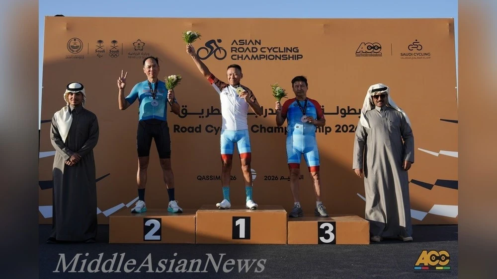 Mongolian Cyclists Won Gold and Bronze in Al-Qassim, Saudi Arabia. Photo