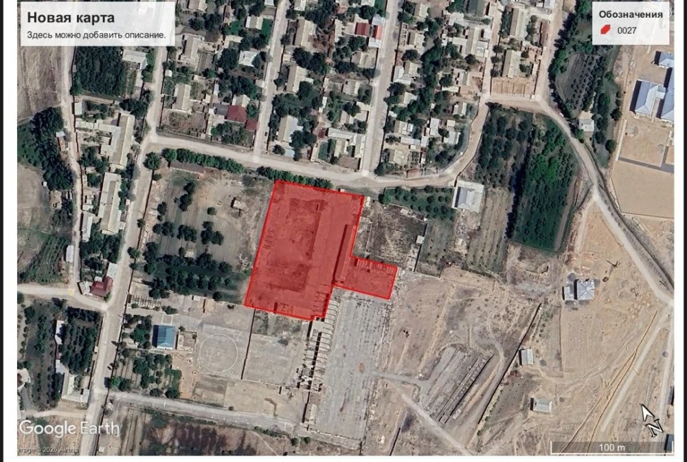 In Kadamzhai, a plot with agricultural facilities has been returned to the state