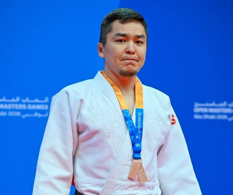 Кыргызстандык дзюдочо Open Masters Games-2026да коло медаль утту