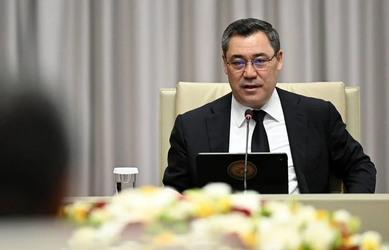 Sadyr Japarov received the Prime Minister of Tajikistan