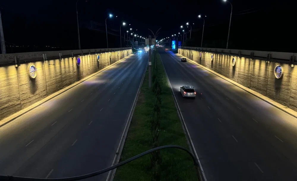 In Bishkek, 2078 light points were installed in 2025 for 48.8 million soms