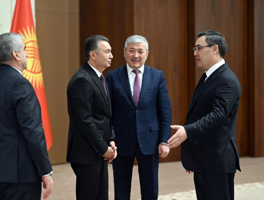 Sadyr Japarov met with the Prime Minister of Tajikistan