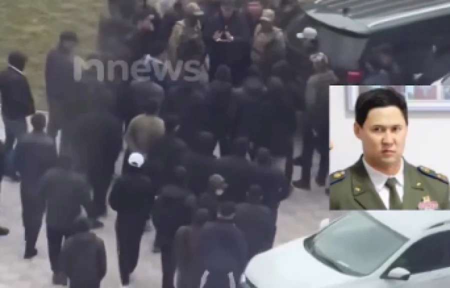 Several representatives of "Edunun Kyrk Chorosu" were delivered to the Bishkek City Police Department.