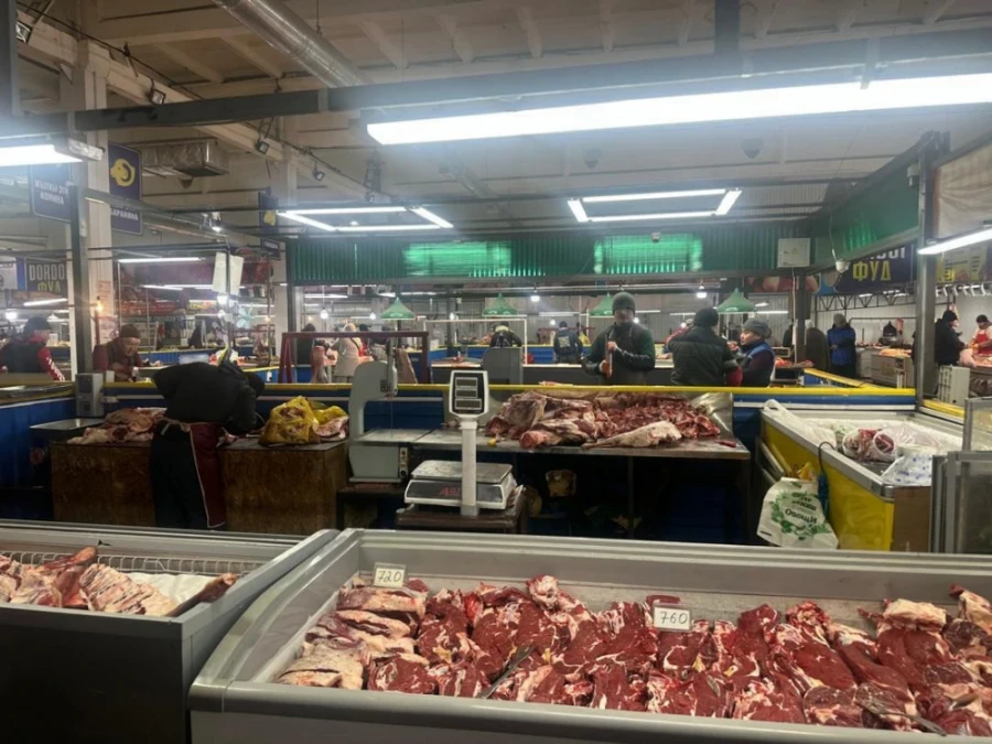 Бишкекте эттин баасын контролдоо боюнча рейддер өтүүдө