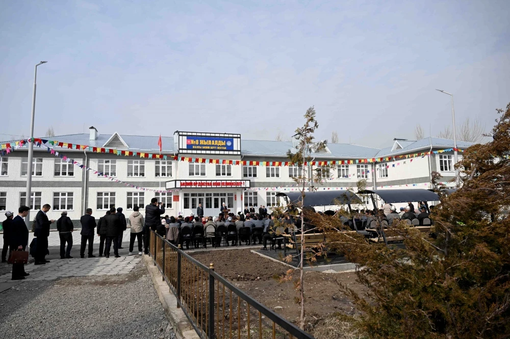 Узген районунда 152 млн сомго жаңы мектеп курулду