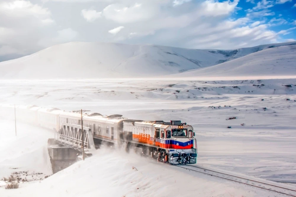 Railway travel to Kars has become a trend in winter tourism