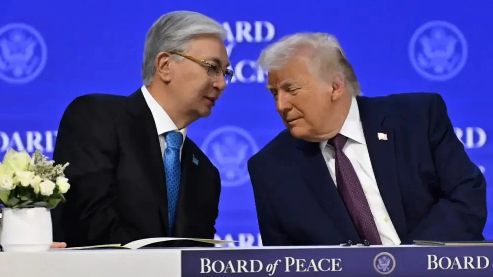 Kazakhstan's President Tokayev Arrives in Washington