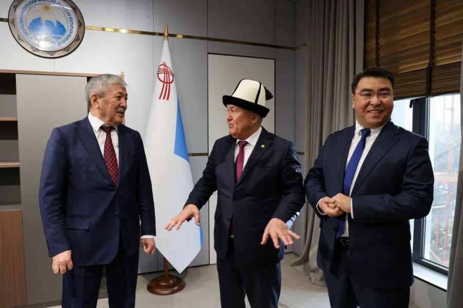 Жанара Акаеваны Ош шаардык мэриясынын жамаатына тааныштырды