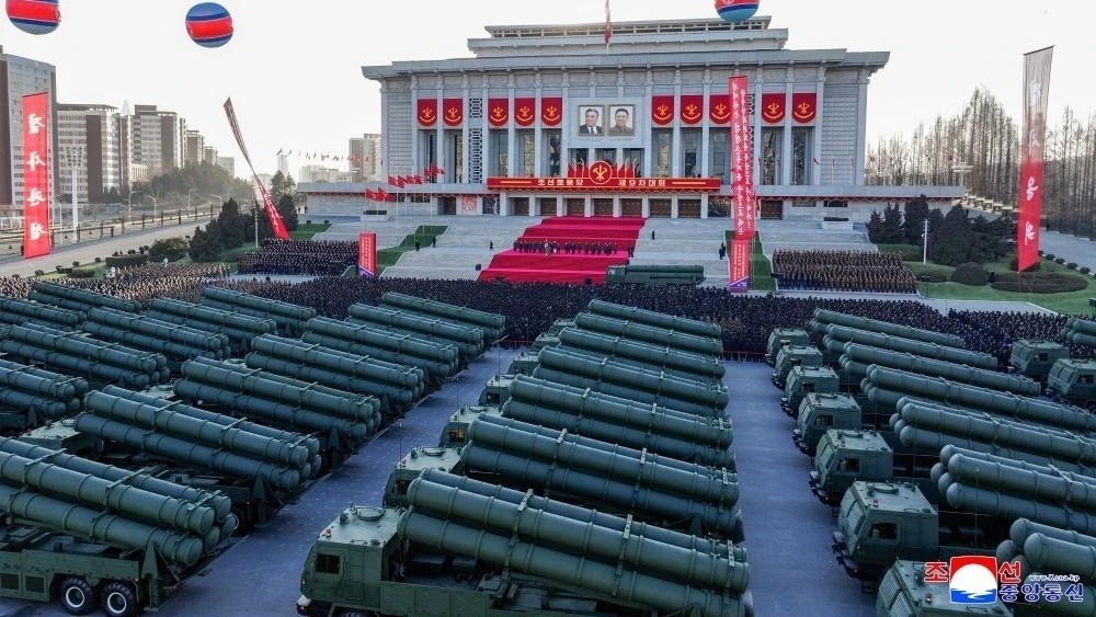 In North Korea, the army received 50 multiple launch rocket systems of caliber