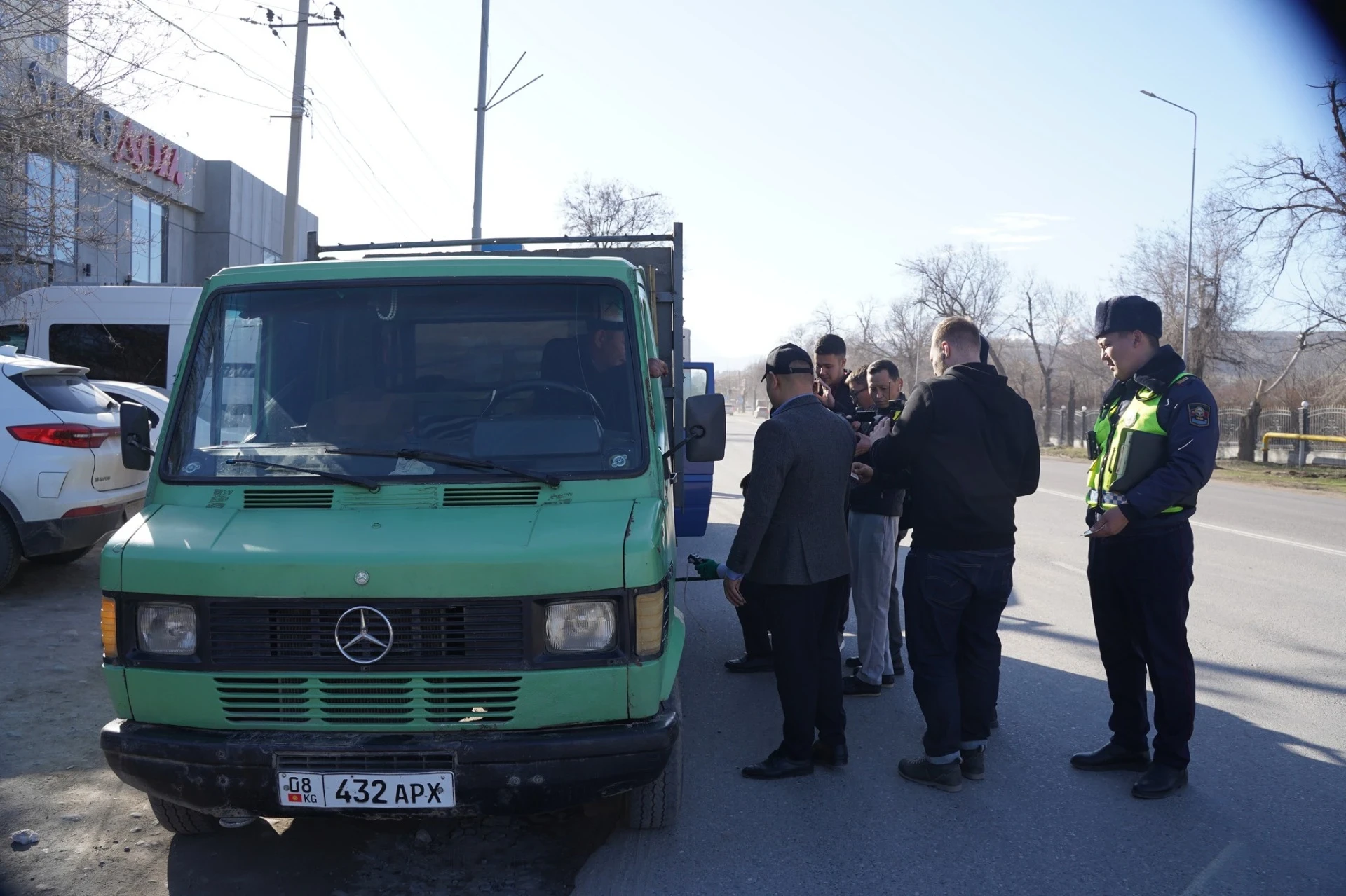 Pollution from Exhaust Gases. In Bishkek, the Owners of Three Cars Were Fined