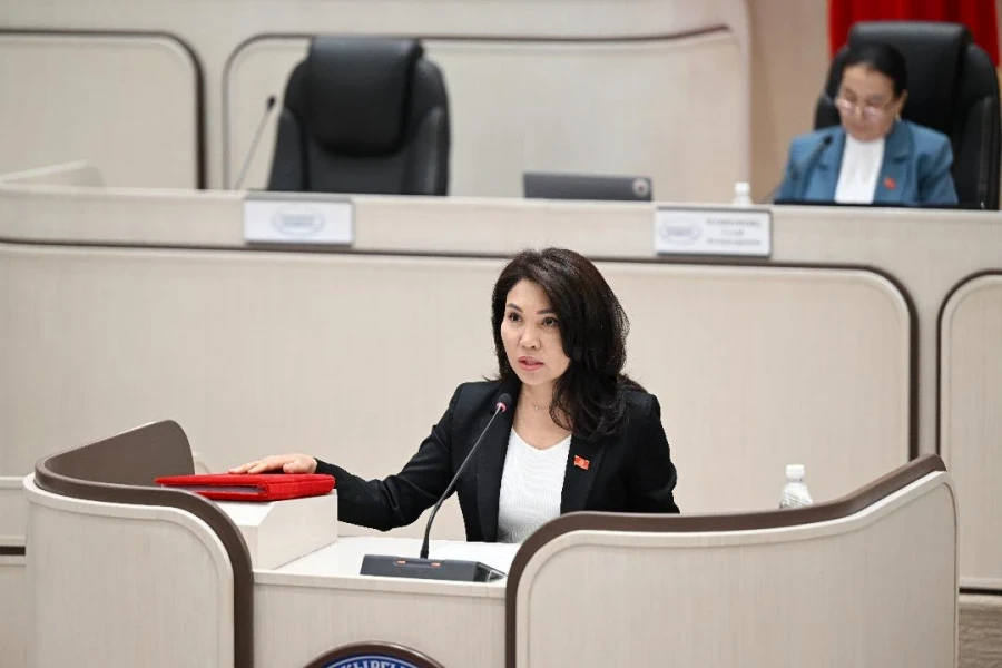 Эльвира Сурабалдиева Жогорку Кеңештин Эл аралык иштер, коргонуу, коопсуздук жана миграция боюнча комитетинин төрайымы болуп дайындалды