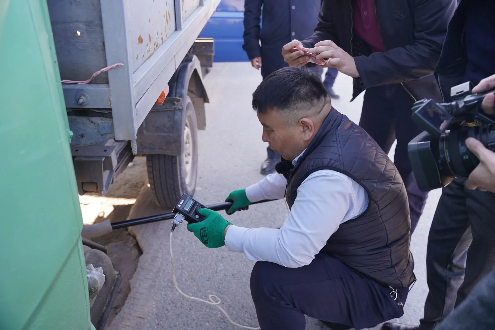 In Bishkek, vehicles with excessive emissions have been identified