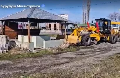 On the Bishkek–Kara-Balta highway, 12 temporary trading points and light construction structures have been dismantled.