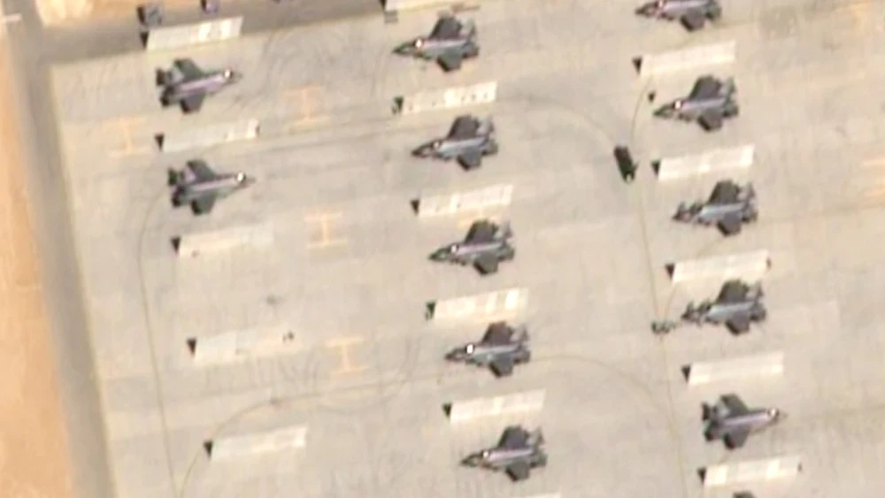 Increase in the Number of U.S. Military Aircraft Recorded at Military Base in Jordan