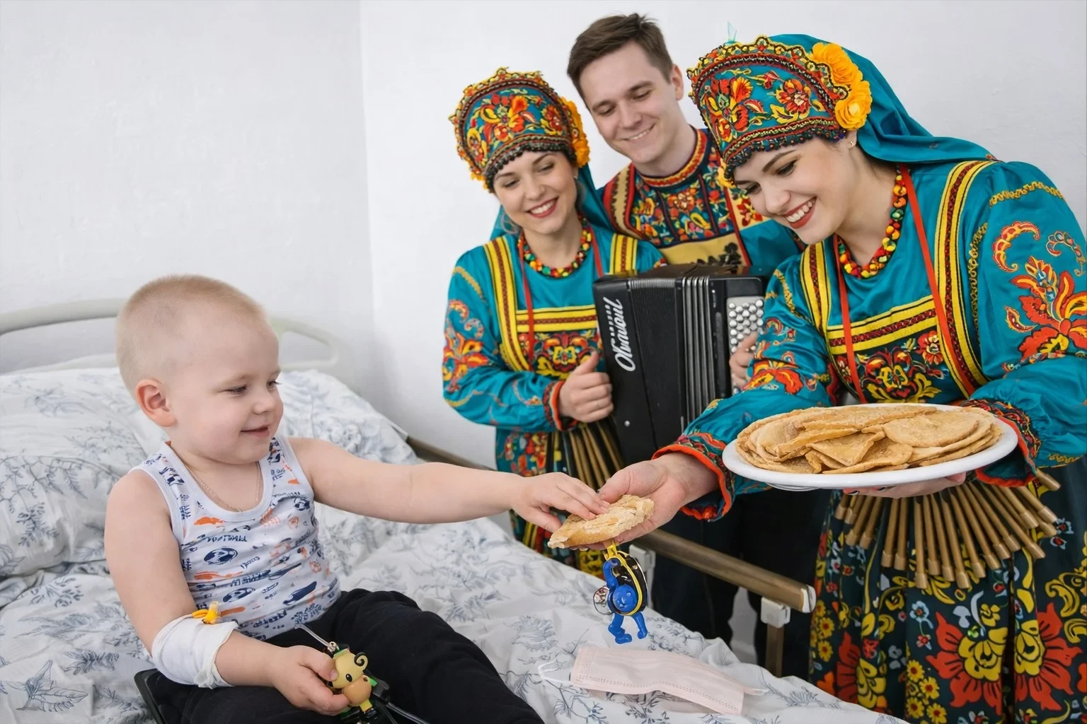 A Celebration for Children with Cancer in Bishkek in Honor of Maslenitsa