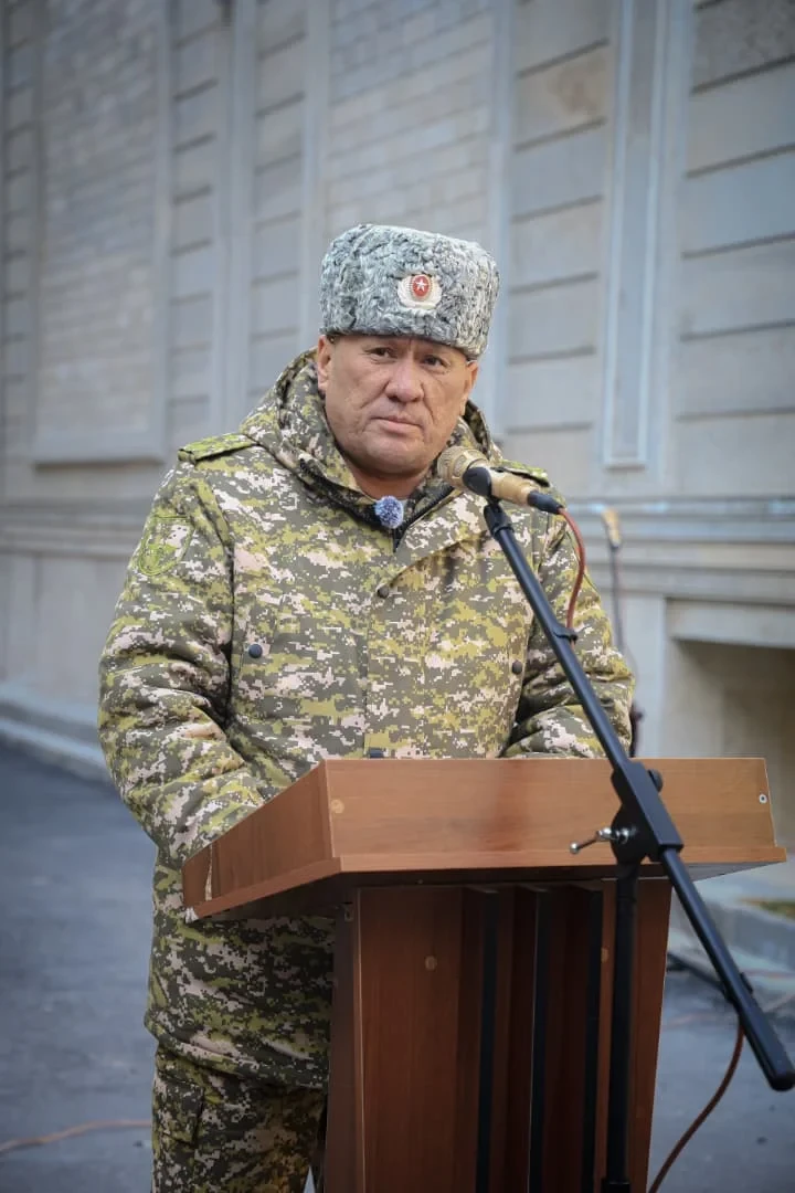 Манас шаарында аскер кызматкерлерине ГИК линиясы боюнча батирлер берилди