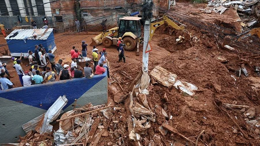 In Brazil, the number of flood victims has risen to 46