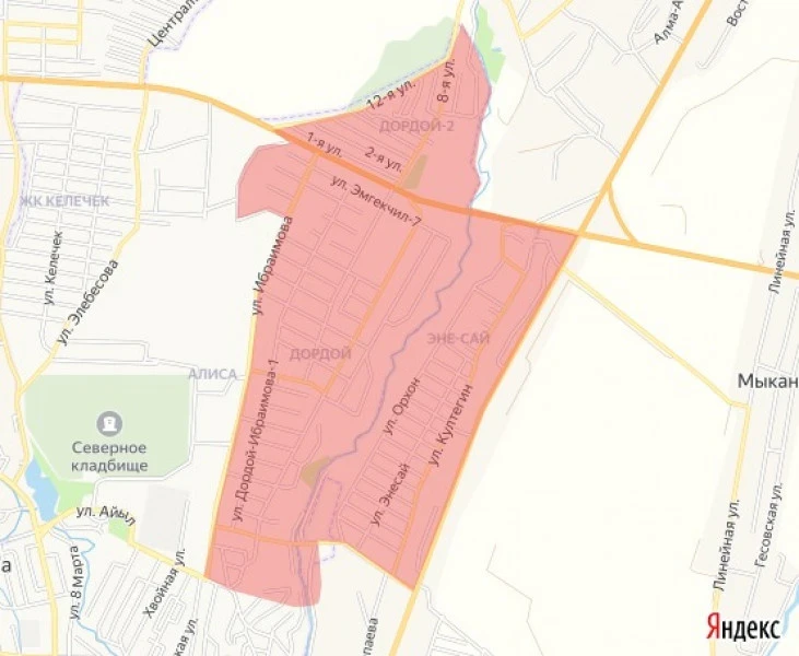 Несколько жилмассивов Бишкека останутся на день без холодной воды (карта)
