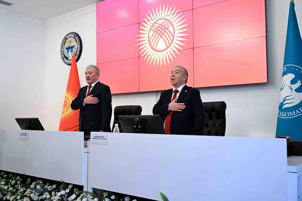 Адылбек Касымалиев принял участие в заседании коллегии ГНС