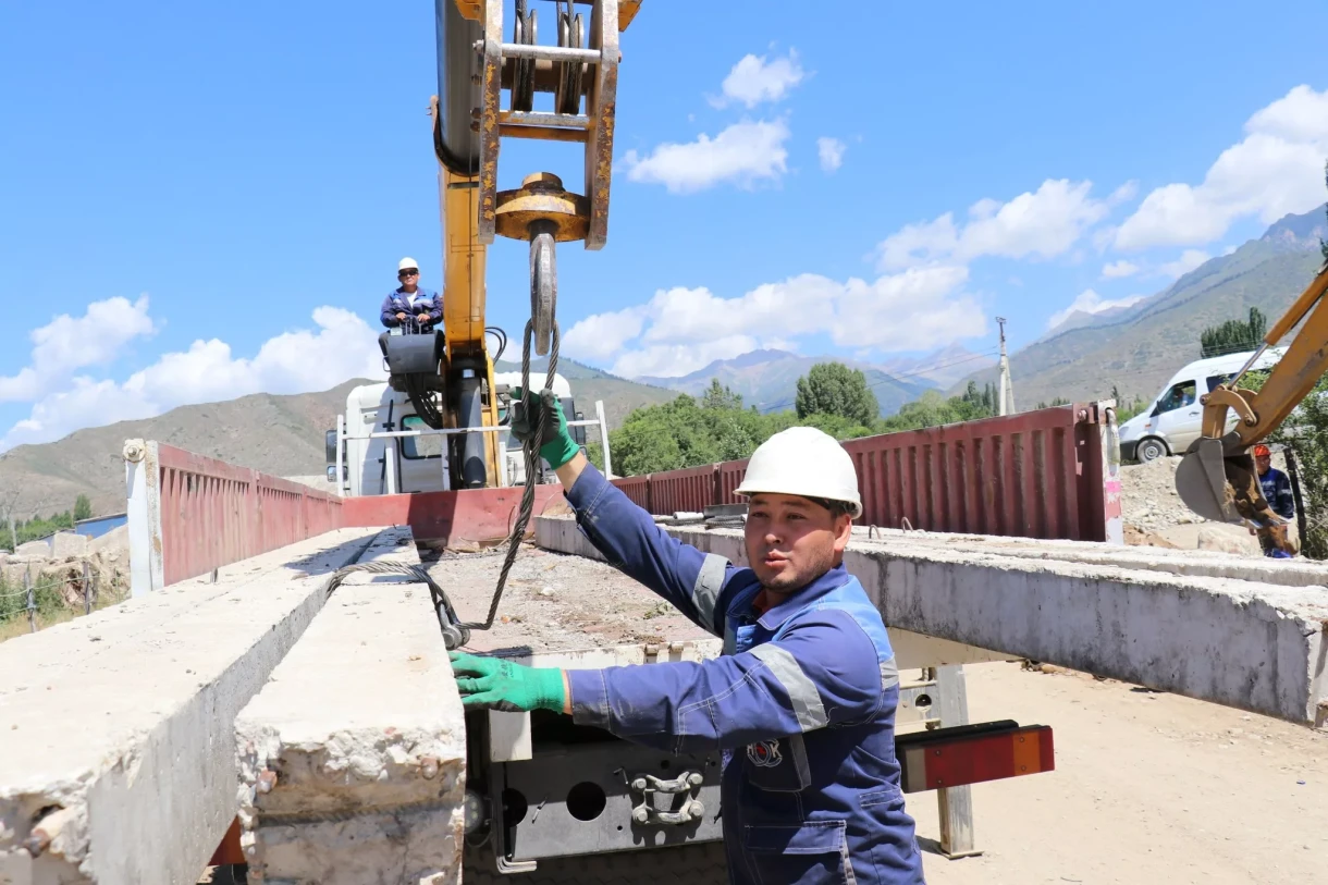 Ministry of Energy: 2000 new reinforced concrete poles will be installed in the Issyk-Kul region in 2026