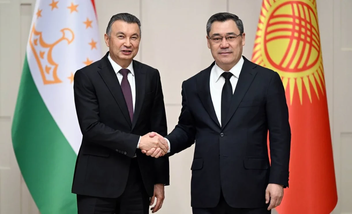 Sadyr Japarov met with the Prime Minister of Tajikistan
