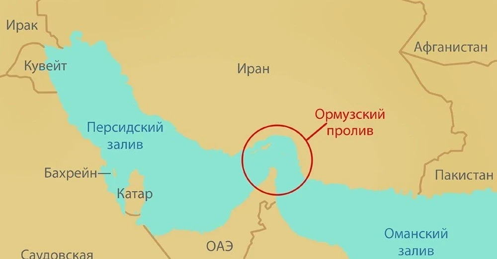 Иран закрыл Ормузский пролив, через который проходит 20% мировых морских поставок нефти