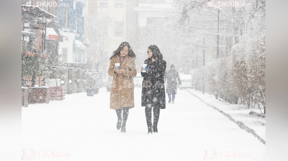 Today, snowfall and blizzard are expected in Ulaanbaatar
