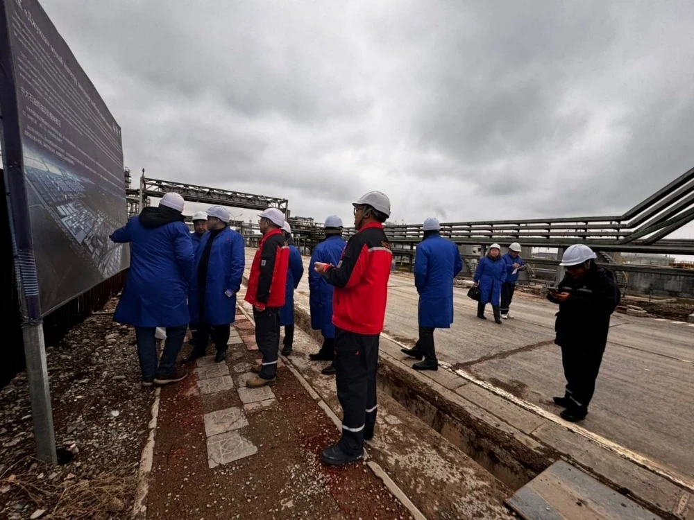 In Kara-Balta, the "Junda" Oil Refinery is being modernized