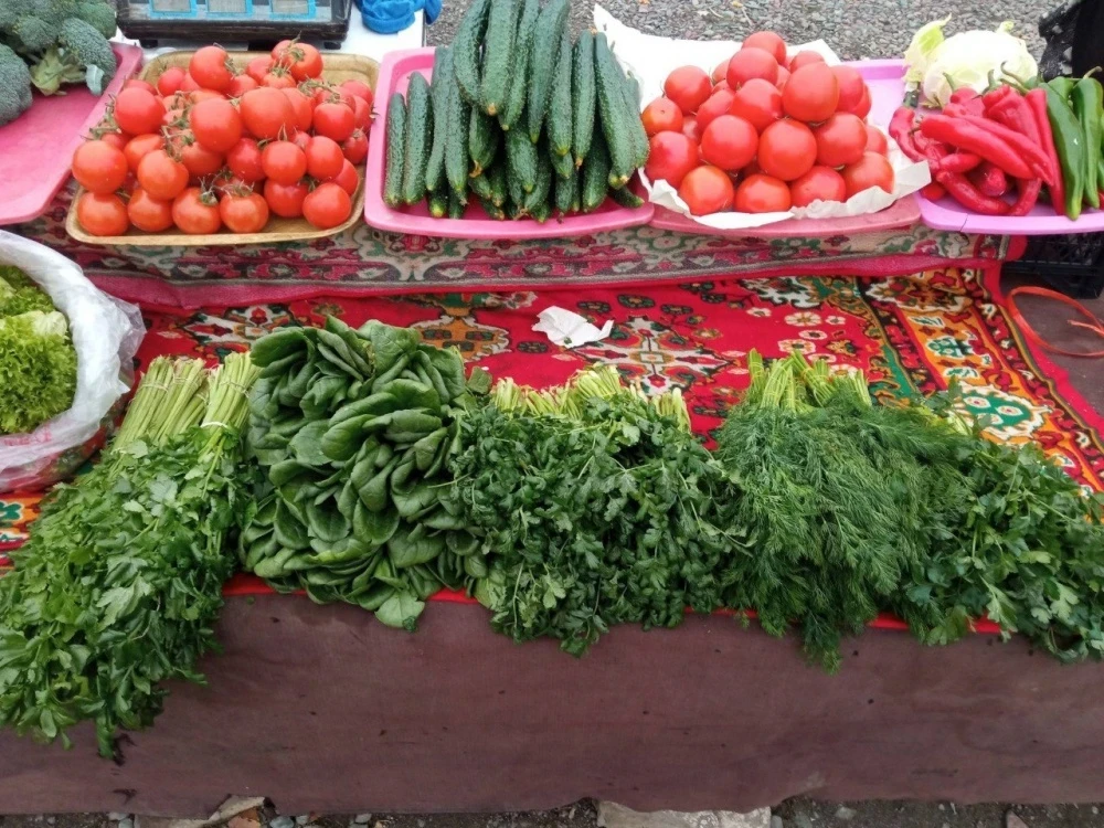 A Farmers' Market with Prices Below Market Rates Took Place in Belovodsk