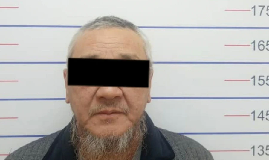 In Bishkek, a driver illegally parked, cursed at a police officer, and drove him on the hood.