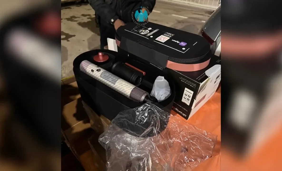 The State Customs Service intercepted the illegal import of Dyson equipment worth over 5 million soms.
