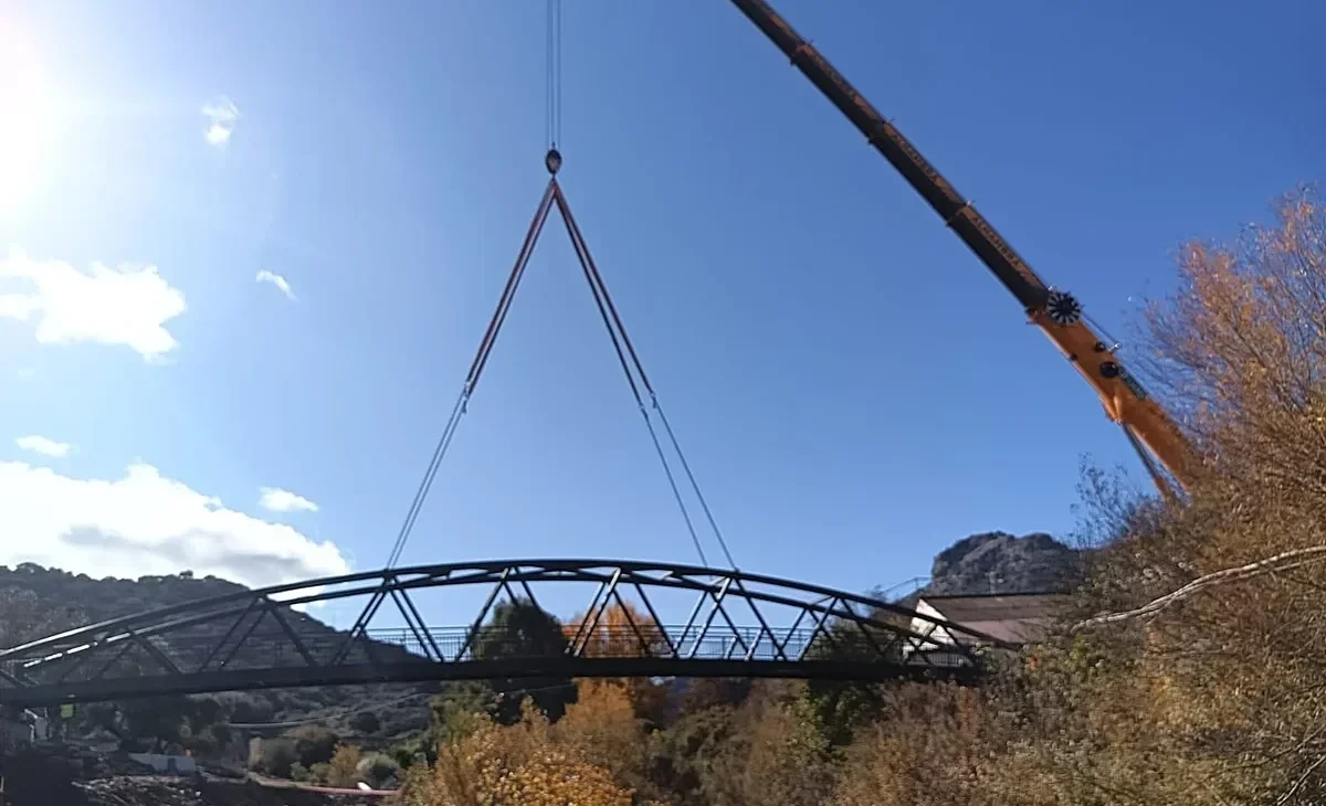 Four people died in Spain when a pedestrian bridge collapsed