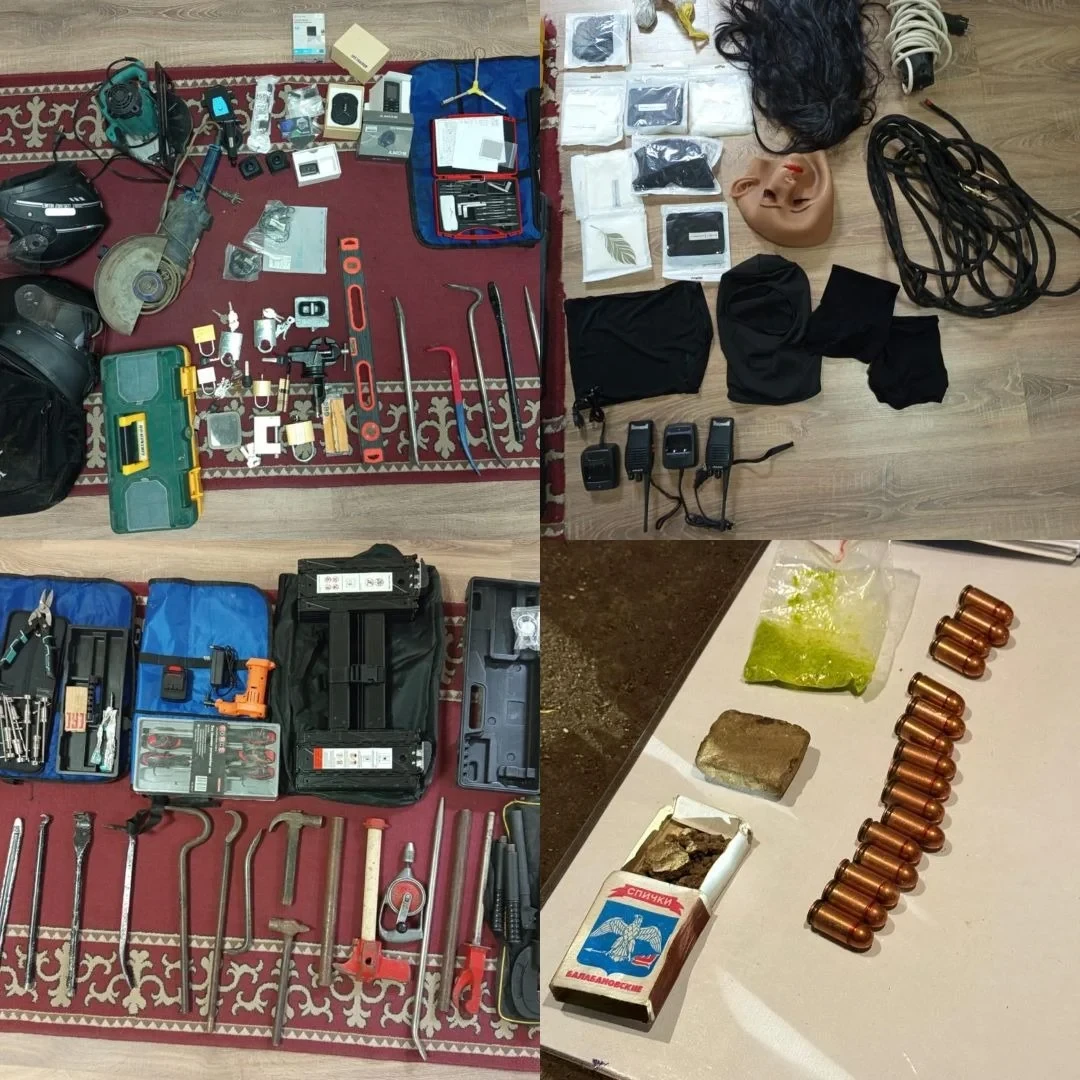 В Кыргызстане члены ОПГ маскировались под женщин и грабили магазины и офисы. Их задержали
