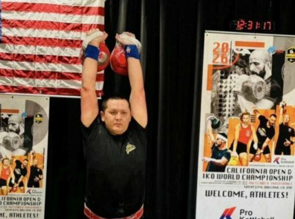 Islam Narynbekov won gold at the kettlebell sport tournament in the USA