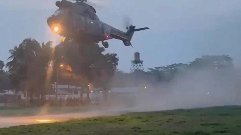 The USA conducted a drug trafficking operation in Ecuador in collaboration with Ecuadorian military forces.