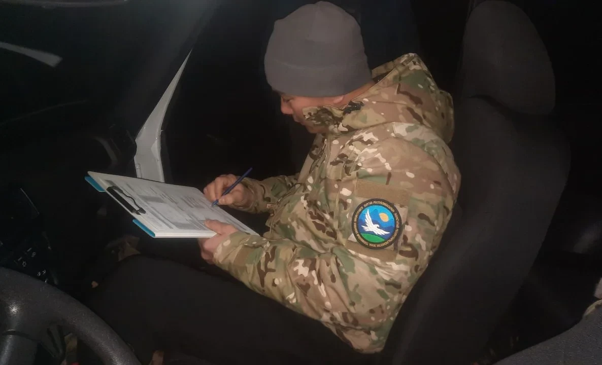 In the Sokuluk District, a citizen was fined for illegal hunting.