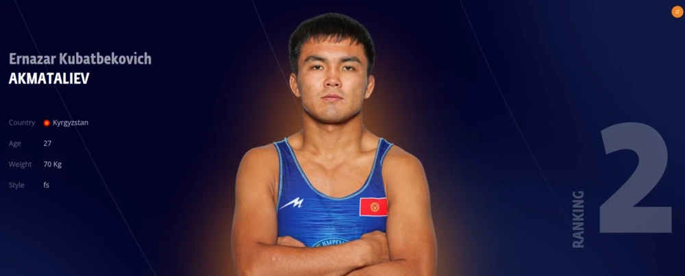 Четыре кыргызстанца попали в топ-10 мирового рейтинга Объединенного мира борьбы