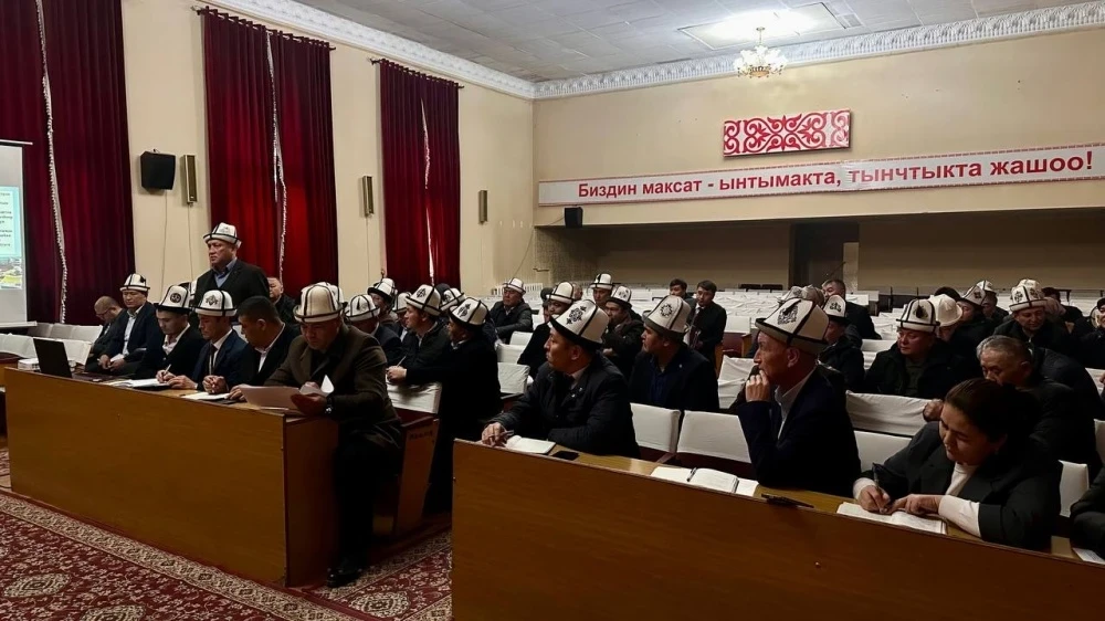 In the Aravan District, preparations for spring fieldwork were discussed